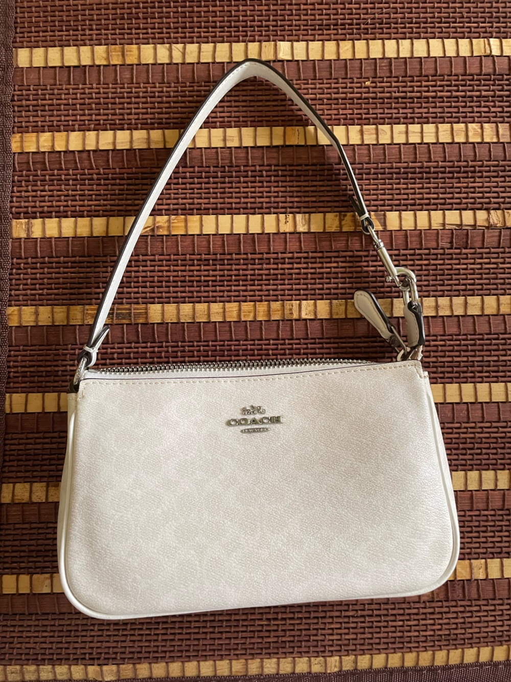 Coach White Nolita 19 Shoulder Bag
